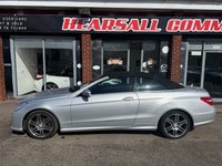 USED 2013 13 MERCEDES-BENZ E-CLASS 2.1 E220 CDI BlueEfficiency Sport Cabriolet 2dr Diesel G-Tronic+ Euro 5 (s/s) (170 ps) 2 KEYS~SERVICE