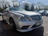 USED 2013 13 MERCEDES-BENZ E-CLASS 2.1 E220 CDI BlueEfficiency Sport Cabriolet 2dr Diesel G-Tronic+ Euro 5 (s/s) (170 ps) 2 KEYS~SERVICE