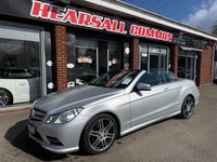 USED 2013 13 MERCEDES-BENZ E-CLASS 2.1 E220 CDI BlueEfficiency Sport Cabriolet 2dr Diesel G-Tronic+ Euro 5 (s/s) (170 ps) 2 KEYS~SERVICE
