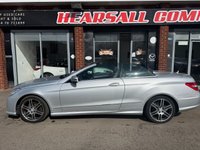 USED 2013 13 MERCEDES-BENZ E-CLASS 2.1 E220 CDI BlueEfficiency Sport Cabriolet 2dr Diesel G-Tronic+ Euro 5 (s/s) (170 ps) 2 KEYS~SERVICE