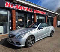 USED 2013 13 MERCEDES-BENZ E-CLASS 2.1 E220 CDI BlueEfficiency Sport Cabriolet 2dr Diesel G-Tronic+ Euro 5 (s/s) (170 ps) 2 KEYS~SERVICE
