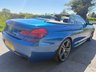 USED 2017 BMW 6 SERIES 4.4 650i V8 M Sport Convertible 2dr Petrol Auto Euro 6 (s/s) (450 ps) SONIC SPEED BLUE + NAPPA LEATHER