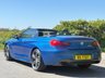 USED 2017 BMW 6 SERIES 4.4 650i V8 M Sport Convertible 2dr Petrol Auto Euro 6 (s/s) (450 ps) SONIC SPEED BLUE + NAPPA LEATHER