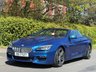 USED 2017 BMW 6 SERIES 4.4 650i V8 M Sport Convertible 2dr Petrol Auto Euro 6 (s/s) (450 ps) SONIC SPEED BLUE + NAPPA LEATHER