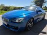 USED 2017 BMW 6 SERIES 4.4 650i V8 M Sport Convertible 2dr Petrol Auto Euro 6 (s/s) (450 ps) SONIC SPEED BLUE + NAPPA LEATHER