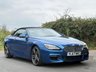 USED 2017 BMW 6 SERIES 4.4 650i V8 M Sport Convertible 2dr Petrol Auto Euro 6 (s/s) (450 ps) SONIC SPEED BLUE + NAPPA LEATHER