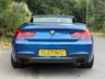 USED 2017 BMW 6 SERIES 4.4 650i V8 M Sport Convertible 2dr Petrol Auto Euro 6 (s/s) (450 ps) SONIC SPEED BLUE + NAPPA LEATHER