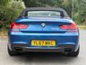 USED 2017 BMW 6 SERIES 4.4 650i V8 M Sport Convertible 2dr Petrol Auto Euro 6 (s/s) (450 ps) SONIC SPEED BLUE + NAPPA LEATHER
