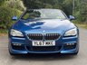 USED 2017 BMW 6 SERIES 4.4 650i V8 M Sport Convertible 2dr Petrol Auto Euro 6 (s/s) (450 ps) SONIC SPEED BLUE + NAPPA LEATHER