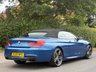USED 2017 BMW 6 SERIES 4.4 650i V8 M Sport Convertible 2dr Petrol Auto Euro 6 (s/s) (450 ps) SONIC SPEED BLUE + NAPPA LEATHER