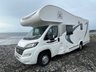 USED 2020 70 CHAUSSON C656 FLASH 7 BERTH, 7 BELTED SEATS! Family Motorhome, lovely spec on this one - Rear bunk beds (Bottom bunk folds away when not in use to provide storage which can be accessed internally and both sides from outside lockers) Family sized bathroom in modern finish with toilet sink and shower, kitchen area with large larder fridge, sink, hob, grill & oven. Fantastic dining area for all the family - comfortably seats 7. Nice extras on this one including reversing camera, bike rack, Star Link Wifi, Victron energy management system with Lithium batteries and solar panels - perfect for those off-grid adventures. Make this motorhome yours today was �&pound;43,995 now �&pound;38,995 due to damp detected, now repaired. Up to 7 years finance and warranty packages available. DIMENSIONS - LENGTH - 6.96M, WIDTH - 2.35M, HEIGHT - 3.1M 