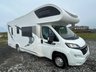 USED 2020 70 CHAUSSON C656 FLASH 7 BERTH, 7 BELTED SEATS! Family Motorhome, lovely spec on this one - Rear bunk beds (Bottom bunk folds away when not in use to provide storage which can be accessed internally and both sides from outside lockers) Family sized bathroom in modern finish with toilet sink and shower, kitchen area with large larder fridge, sink, hob, grill & oven. Fantastic dining area for all the family - comfortably seats 7. Nice extras on this one including reversing camera, bike rack, Star Link Wifi, Victron energy management system with Lithium batteries and solar panels - perfect for those off-grid adventures. Make this motorhome yours today was �&pound;43,995 now �&pound;38,995 due to damp detected, now repaired. Up to 7 years finance and warranty packages available. DIMENSIONS - LENGTH - 6.96M, WIDTH - 2.35M, HEIGHT - 3.1M 