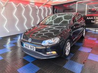 USED 2016 16 VOLKSWAGEN POLO 1.2 TSI BlueMotion Tech Match Hatchback 5dr Petrol Manual Euro 6 (s/s) (90 ps) 