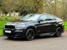 USED 2016 66 BMW X6 3.0 40D M SPORT M PERFORMANCE KIT BLACK PACK HEAD UP CAMERA NAV SUV DIESEL AUTO XDRIVE EURO 6 (S/S) (313 PS) H/KARDON~CAMERA~NAV~HEATED STEERING