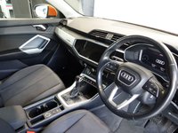 USED 2023 23 AUDI Q3 1.5 TFSI CoD 35 Technik SUV 5dr Petrol S Tronic Euro 6 (s/s) (150 ps) HEAD TURNING SUV OF THE HIGHEST QUALITY - 1 OWNER FROM NEW, COMES WITH A FULL SERVICE HISTORY + VIRTUAL COCKPIT DIGITAL DASH DISPLAY + REAR VIEW CAMERA + SONOS SOUND SYSTEM + COMFORT AND SOUND PACK + SATELLITE NAVIGATION + APPLE CARPLAY / ANDROID AUTO + BLUETOOTH CONNECTIVITY + DAB DIGITAL RADIO + CRUISE CONTROL + AUTOMATIC HEADLIGHTS + DUAL ZONE CLIMATE CONTROL + AIR CONDITIONING + ECO STOP START SYSTEM + LED DAY TIME RUNNING LIGHTS + LEATHER MULTI FUNCTIONAL STEERING WHEEL + PARKING SENSORS