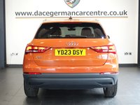 USED 2023 23 AUDI Q3 1.5 TFSI CoD 35 Technik SUV 5dr Petrol S Tronic Euro 6 (s/s) (150 ps) HEAD TURNING SUV OF THE HIGHEST QUALITY - 1 OWNER FROM NEW, COMES WITH A FULL SERVICE HISTORY + VIRTUAL COCKPIT DIGITAL DASH DISPLAY + REAR VIEW CAMERA + SONOS SOUND SYSTEM + COMFORT AND SOUND PACK + SATELLITE NAVIGATION + APPLE CARPLAY / ANDROID AUTO + BLUETOOTH CONNECTIVITY + DAB DIGITAL RADIO + CRUISE CONTROL + AUTOMATIC HEADLIGHTS + DUAL ZONE CLIMATE CONTROL + AIR CONDITIONING + ECO STOP START SYSTEM + LED DAY TIME RUNNING LIGHTS + LEATHER MULTI FUNCTIONAL STEERING WHEEL + PARKING SENSORS