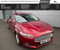 USED 2015 65 FORD MONDEO 2.0 TDCi Zetec Hatchback 5dr Diesel Manual Euro 6 (s/s) (150 ps) AUTOMATIC