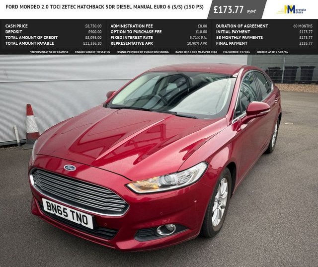View our FORD MONDEO