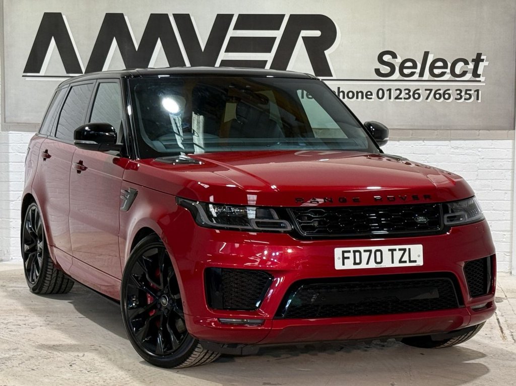 USED 2021 70 LAND ROVER RANGE ROVER SPORT 3.0 P400 MHEV HST SUV 5dr Petrol Auto 4WD Euro 6 (s/s) (400 ps) 