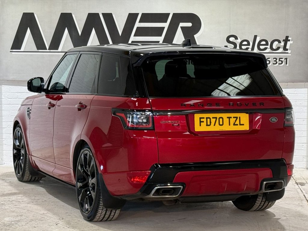 USED 2021 70 LAND ROVER RANGE ROVER SPORT 3.0 P400 MHEV HST SUV 5dr Petrol Auto 4WD Euro 6 (s/s) (400 ps) 