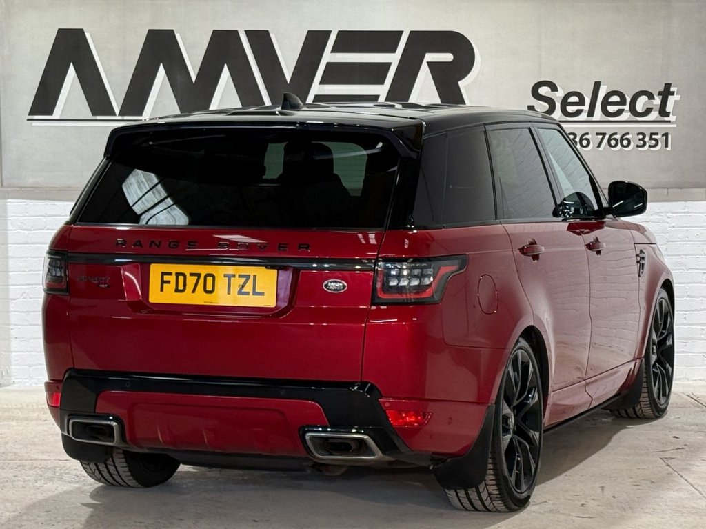 USED 2021 70 LAND ROVER RANGE ROVER SPORT 3.0 P400 MHEV HST SUV 5dr Petrol Auto 4WD Euro 6 (s/s) (400 ps) 