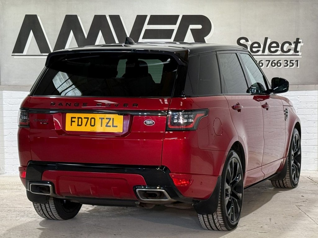 USED 2021 70 LAND ROVER RANGE ROVER SPORT 3.0 P400 MHEV HST SUV 5dr Petrol Auto 4WD Euro 6 (s/s) (400 ps) 