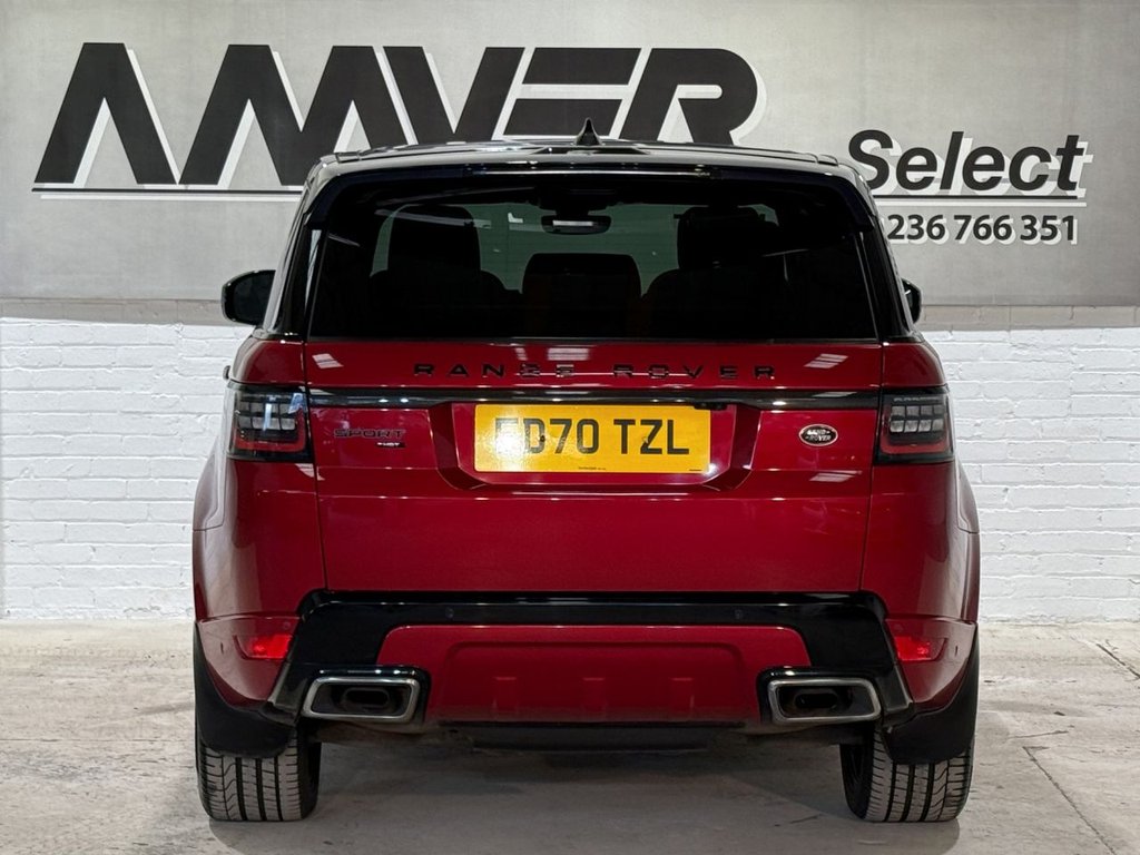USED 2021 70 LAND ROVER RANGE ROVER SPORT 3.0 P400 MHEV HST SUV 5dr Petrol Auto 4WD Euro 6 (s/s) (400 ps) 
