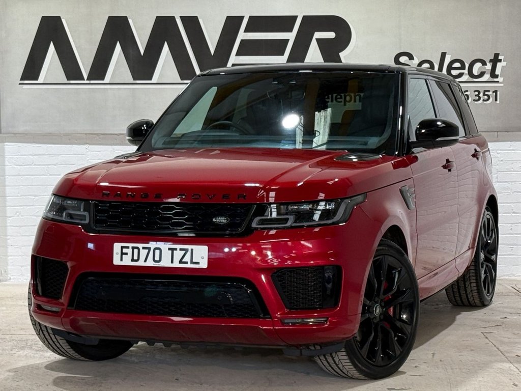 USED 2021 70 LAND ROVER RANGE ROVER SPORT 3.0 P400 MHEV HST SUV 5dr Petrol Auto 4WD Euro 6 (s/s) (400 ps) 