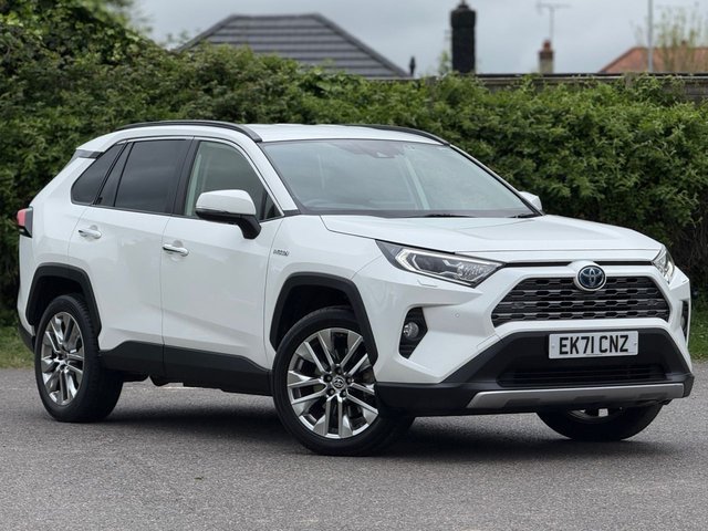 View our Toyota Rav4 2.5 VVT-h GPF Excel SUV 5dr Petrol Hybrid CVT 4WD Euro 6 (s/s) (222 ps)
