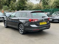 USED 2023 23 VOLKSWAGEN PASSAT 1.5 TSI EVO SEL Estate 5dr Petrol DSG Euro 6 (s/s) (150 ps) BY APPOINTMENT ONLY - Alloy Wheels, Air Con, Apple Car Play & Android Auto, Full Leather Heated Seats.