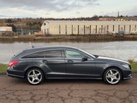 USED 2013 63 MERCEDES-BENZ CLS CLASS 3.0 CLS350 CDI V6 AMG Sport Shooting Brake 5dr Diesel G-Tronic+ Euro 5 (s/s) (265 ps) **FULL LEATHER ELECTRIC SEATS**FSH**LOW MILEAGE**