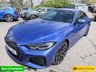 USED 2021 70 BMW 4 SERIES Blue 2.0 420d MHT M Sport coupe, 53,300 miles, ULEZ compliant, Automatic, Leather, 18in Alloys, A/C, Bluetooth, DAB, Sat Nav, Harman Kardon,  This 2021 BMW 4 Series 420d M Sport offers an exceptional blend of performance and advanced technology.  As a Euro 6 compliant model, it features a 2.0 litre diesel hybrid engine, providing efficient power.  The M Sport trim enhances its sporty appeal, complemented by the M Sport Pro Package and striking blue high gloss M Sport brakes.  Inside, you'll find the Premium Branded Sound System, including a Harman Kardon loudspeaker system, and the comprehensive Technology Plus Pack. This pack include