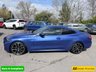 USED 2021 70 BMW 4 SERIES Blue 2.0 420d MHT M Sport coupe, 53,300 miles, ULEZ compliant, Automatic, Leather, 18in Alloys, A/C, Bluetooth, DAB, Sat Nav, Harman Kardon,  This 2021 BMW 4 Series 420d M Sport offers an exceptional blend of performance and advanced technology.  As a Euro 6 compliant model, it features a 2.0 litre diesel hybrid engine, providing efficient power.  The M Sport trim enhances its sporty appeal, complemented by the M Sport Pro Package and striking blue high gloss M Sport brakes.  Inside, you'll find the Premium Branded Sound System, including a Harman Kardon loudspeaker system, and the comprehensive Technology Plus Pack. This pack include
