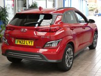 USED 2022 22 HYUNDAI KONA 64kWh Premium SUV 5dr Electric Auto (10.5kW Charger) (204 ps) SAT NAV HEATED SEATS REAR VIEW CAMERA CRUISE CONTROL PARKING SENSORS 1 OWNER EXCELLENT SERVICE HISTORY WARRANTY
