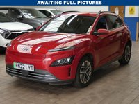 USED 2022 22 HYUNDAI KONA 64kWh Premium SUV 5dr Electric Auto (10.5kW Charger) (204 ps) SAT NAV HEATED SEATS REAR VIEW CAMERA CRUISE CONTROL PARKING SENSORS 1 OWNER EXCELLENT SERVICE HISTORY WARRANTY