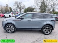 USED 2020 69 LAND ROVER RANGE ROVER EVOQUE Grey 2.0 D180 First Edition Euro 6 SUV, 31,800 miles, ULEZ compliant, Automatic 4WD, Sat nav, CarPlay/Android Auto, 360 Camera, Leather, 20in alloys. This 2020 Range Rover Evoque D180 First Edition boasts exceptionally low mileage for its age, having covered just 31,800 miles. This Four Wheel Drive model, registered in 2020, features a 2.0L Diesel Engine and meets Euro 6 emission standards. Its provenance is further assured with a 12 month MOT provided on purchase and a recent service completed on 26 January 2024 at 23,368 miles. Inside, you will find a luxurious experience enhanced by a 380W Meridian Sound System, Two Zone Climate Control, a