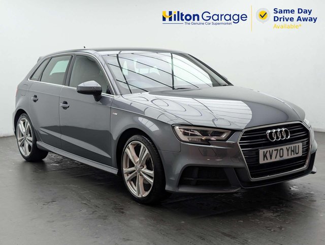 2020 70 AUDI A3 1.5 A3 Sportback 35 TFSI S Line Semi-Auto 5dr CLICK & COLLECT/ HOME DELIVERY