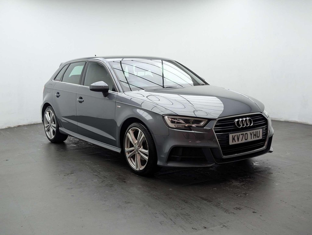 Used 2020 70 AUDI A3 1.5 A3 Sportback 35 TFSI S Line Semi-Auto 5dr CLICK & COLLECT/ HOME DELIVERY