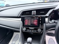 USED 2019 69 HONDA CIVIC Blue 1.5 VTEC Turbo Sport Euro 6 hatchback, 43,710 miles, ULEZ compliant, Auto CVT, Sat Nav, Rear camera, Bluetooth, Adaptive cruise, 17in alloys, A/C This 2019 Honda Civic VTEC Turbo Sport is a superb example with exceptionally low mileage for its age, having covered just 43,710 miles, And a full dealership Service history at 7K, 11K, 14K, 20K, 27K, 33K, and 39K. This Euro 6 compliant 1.5 litre petrol model comes with a 3 month warranty for your peace of mind, and its MOT is valid until December 2026, ensuring its roadworthiness. The Sport trim level enhances its appeal, and it boasts a suite of convenient features including a rear parking ca