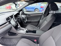 USED 2019 69 HONDA CIVIC Blue 1.5 VTEC Turbo Sport Euro 6 hatchback, 43,710 miles, ULEZ compliant, Auto CVT, Sat Nav, Rear camera, Bluetooth, Adaptive cruise, 17in alloys, A/C This 2019 Honda Civic VTEC Turbo Sport is a superb example with exceptionally low mileage for its age, having covered just 43,710 miles, And a full dealership Service history at 7K, 11K, 14K, 20K, 27K, 33K, and 39K. This Euro 6 compliant 1.5 litre petrol model comes with a 3 month warranty for your peace of mind, and its MOT is valid until December 2026, ensuring its roadworthiness. The Sport trim level enhances its appeal, and it boasts a suite of convenient features including a rear parking ca