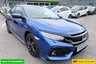 USED 2019 69 HONDA CIVIC Blue 1.5 VTEC Turbo Sport Euro 6 hatchback, 43,710 miles, ULEZ compliant, Auto CVT, Sat Nav, Rear camera, Bluetooth, Adaptive cruise, 17in alloys, A/C This 2019 Honda Civic VTEC Turbo Sport is a superb example with exceptionally low mileage for its age, having covered just 43,710 miles, And a full dealership Service history at 7K, 11K, 14K, 20K, 27K, 33K, and 39K. This Euro 6 compliant 1.5 litre petrol model comes with a 3 month warranty for your peace of mind, and its MOT is valid until December 2026, ensuring its roadworthiness. The Sport trim level enhances its appeal, and it boasts a suite of convenient features including a rear parking ca