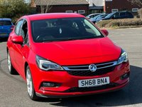 USED 2018 68 VAUXHALL ASTRA 1.4i Turbo SRi Euro 6 5dr New  Service+ 1 owner+ 2 keys