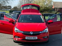 USED 2018 68 VAUXHALL ASTRA 1.4i Turbo SRi Euro 6 5dr New  Service+ 1 owner+ 2 keys