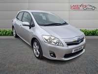USED 2011 11 TOYOTA AURIS 1.8 VVT-h T Spirit Hatchback 5dr Petrol Hybrid CVT Euro 5 (s/s) (136 ps) 12 SERVICE STAMP ULEZ