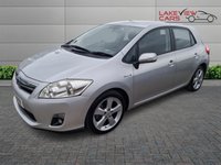 USED 2011 11 TOYOTA AURIS 1.8 VVT-h T Spirit Hatchback 5dr Petrol Hybrid CVT Euro 5 (s/s) (136 ps) 12 SERVICE STAMP ULEZ
