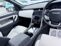 USED 2019 69 LAND ROVER DISCOVERY SPORT White 2.0 D180 MHEV R-Dynamic SE Euro 6 , 38,340 miles, ULEZ compliant, Automatic 4WD, Leather, Sat nav, Rear camera, Panoramic roof, Alloys, 7 Seats This 2019 Land Rover Discovery Sport D180 R-Dynamic SE boasts exceptionally low mileage for its age, having covered just 38,340 miles. This Euro 6 compliant, four wheel drive model features a 2.0L diesel engine and offers flexible seating for seven occupants. It comes with a 3 month warranty and a 12 month MOT provided on purchase, ensuring peace of mind. Service history at 8K, 18K, 27K, and 36K The vehicle's last service was completed on 2025 08 07 at 36,120 miles, further demonstrating its exc