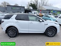 USED 2019 69 LAND ROVER DISCOVERY SPORT White 2.0 D180 MHEV R-Dynamic SE Euro 6 , 38,340 miles, ULEZ compliant, Automatic 4WD, Leather, Sat nav, Rear camera, Panoramic roof, Alloys, 7 Seats This 2019 Land Rover Discovery Sport D180 R-Dynamic SE boasts exceptionally low mileage for its age, having covered just 38,340 miles. This Euro 6 compliant, four wheel drive model features a 2.0L diesel engine and offers flexible seating for seven occupants. It comes with a 3 month warranty and a 12 month MOT provided on purchase, ensuring peace of mind. Service history at 8K, 18K, 27K, and 36K The vehicle's last service was completed on 2025 08 07 at 36,120 miles, further demonstrating its exc
