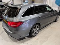 USED 2018 18 MERCEDES-BENZ C-CLASS 2.1 C220d AMG Line Estate 5dr Diesel G-Tronic+ Euro 6 (s/s) (170 ps) Finance+DAB+Blth+RevCam+ParkAid+HtdLthr+12MthMOT