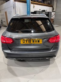 USED 2018 18 MERCEDES-BENZ C-CLASS 2.1 C220d AMG Line Estate 5dr Diesel G-Tronic+ Euro 6 (s/s) (170 ps) Finance+DAB+Blth+RevCam+ParkAid+HtdLthr+12MthMOT
