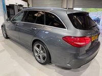 USED 2018 18 MERCEDES-BENZ C-CLASS 2.1 C220d AMG Line Estate 5dr Diesel G-Tronic+ Euro 6 (s/s) (170 ps) Finance+DAB+Blth+RevCam+ParkAid+HtdLthr+12MthMOT